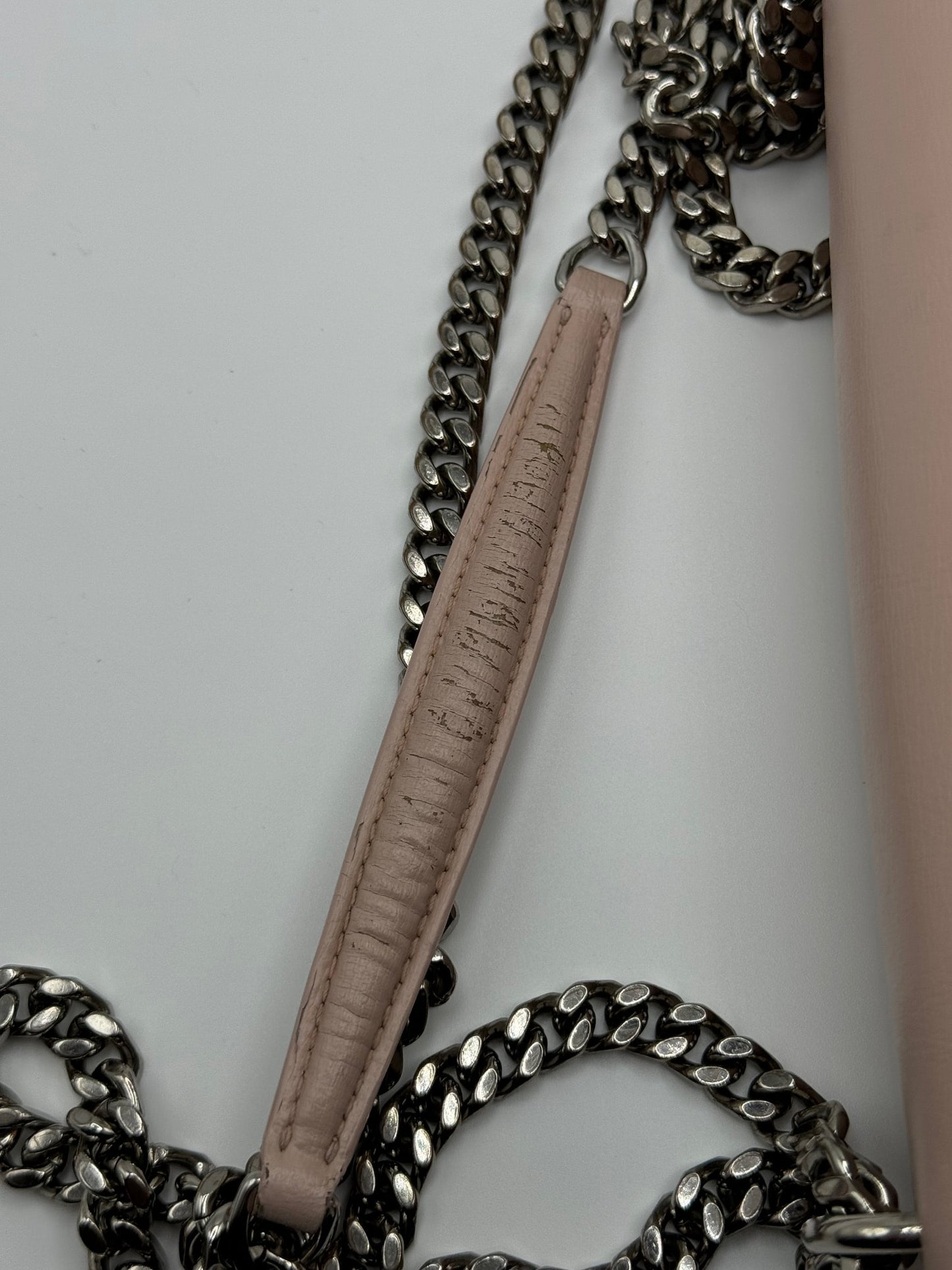 Saint Laurent Sunset Medium YSL Crossbody light pink (SALE) | Designerfindsforless