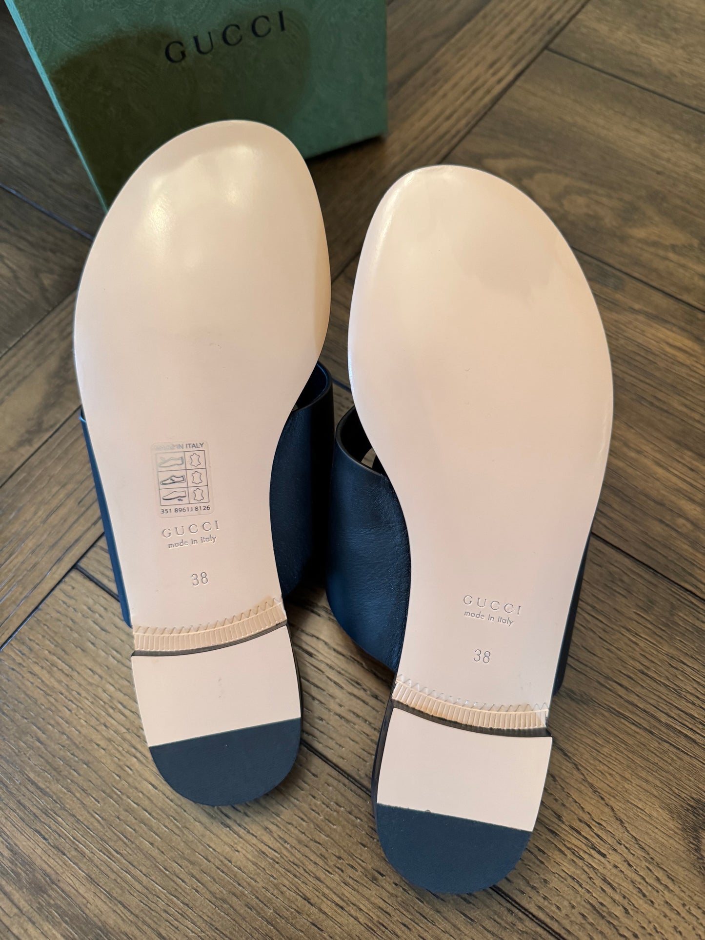 Gucci Interlocking GG Sandals 38
