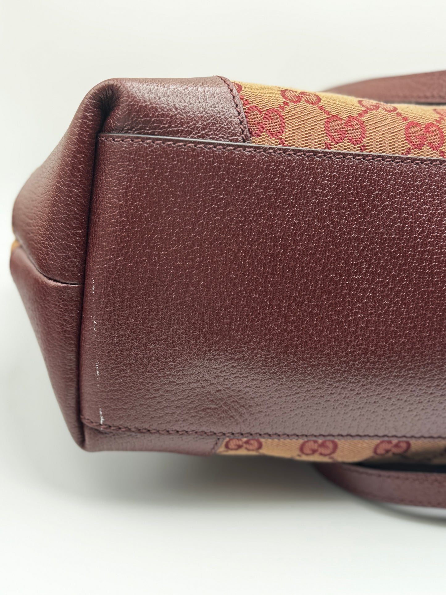 Gucci Ophidia GG Burgundy Medium Tote