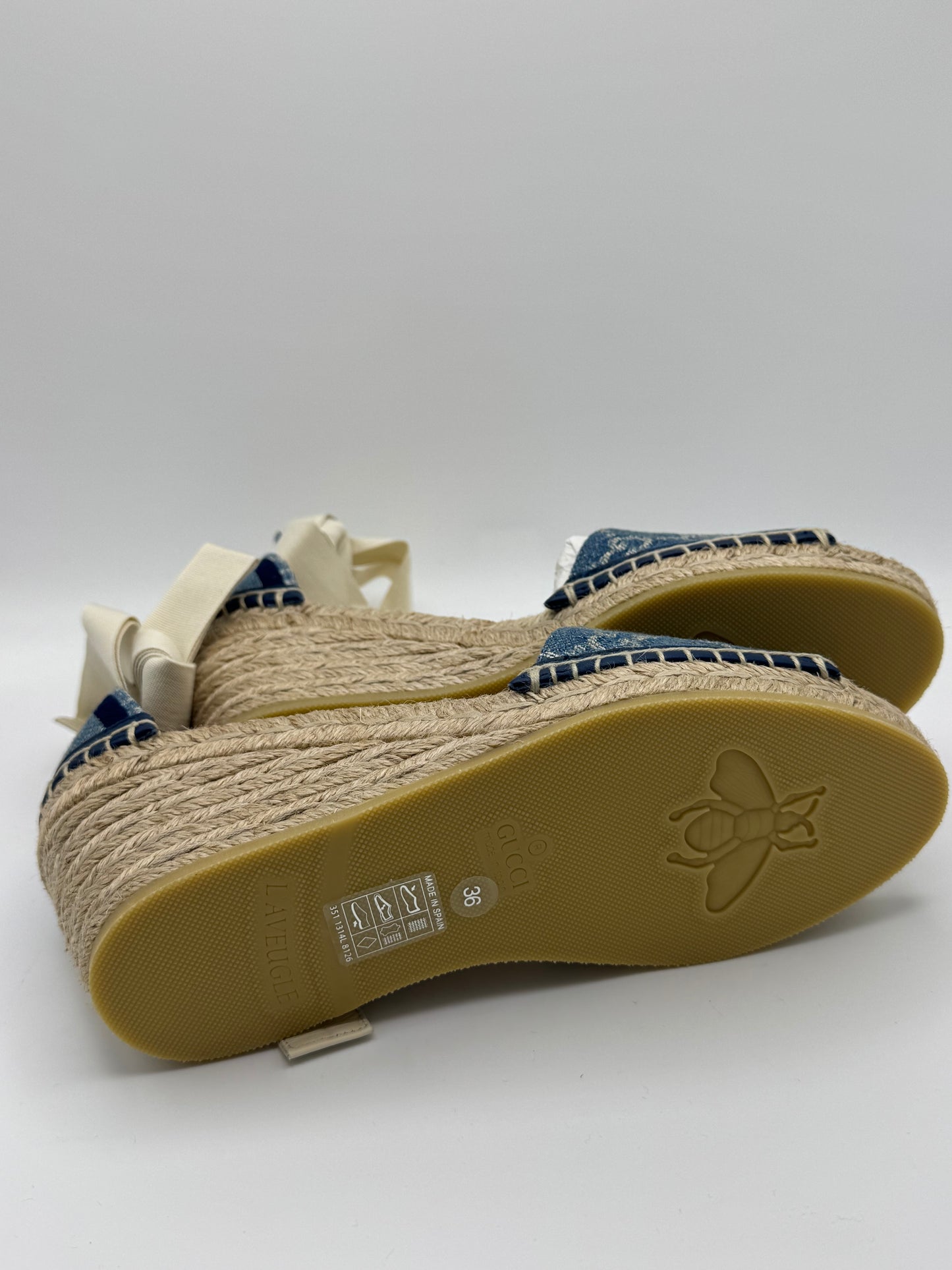 Gucci Women's Denim Espadrilles 36