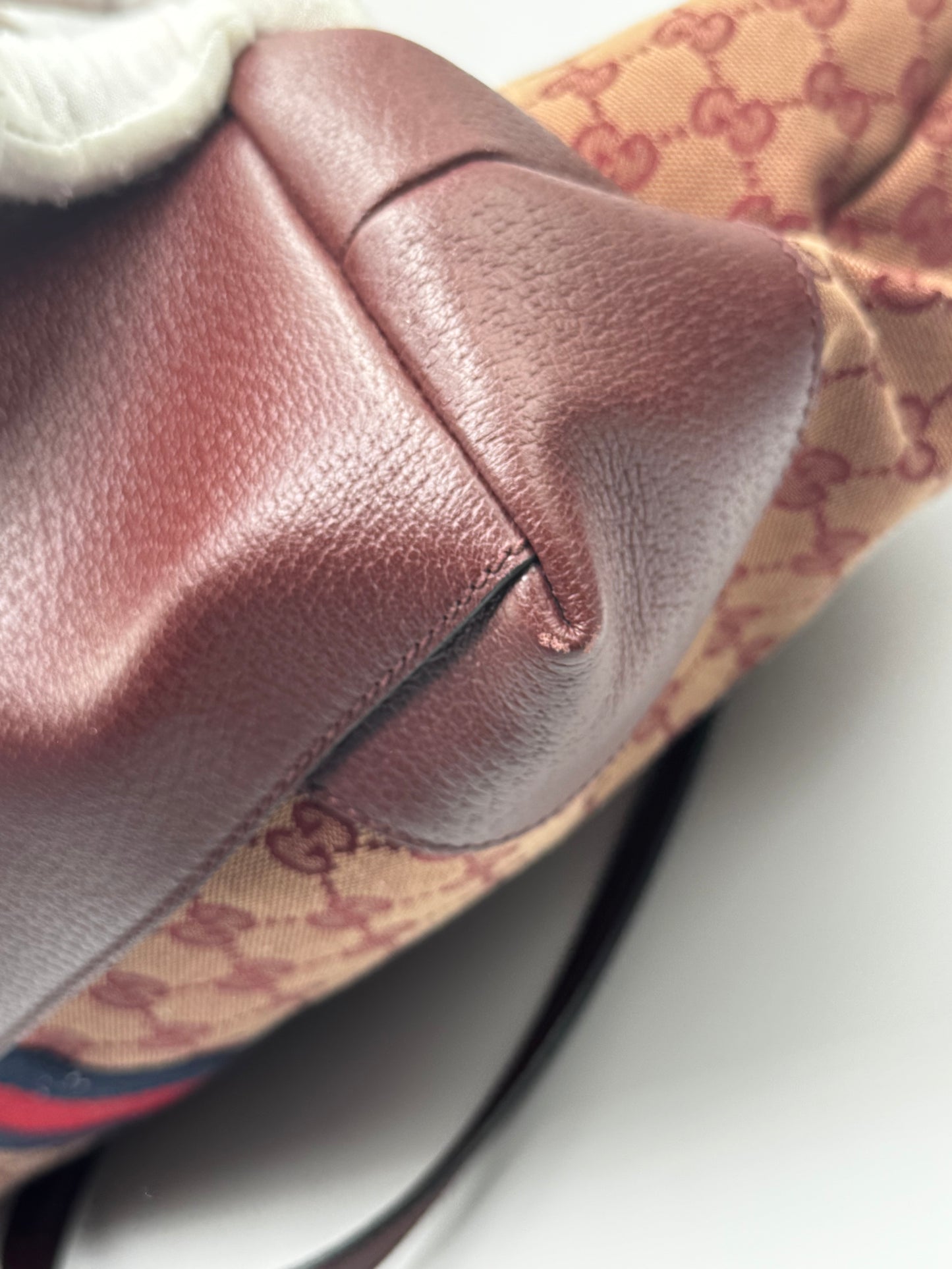 Gucci Ophidia GG Burgundy Medium Tote