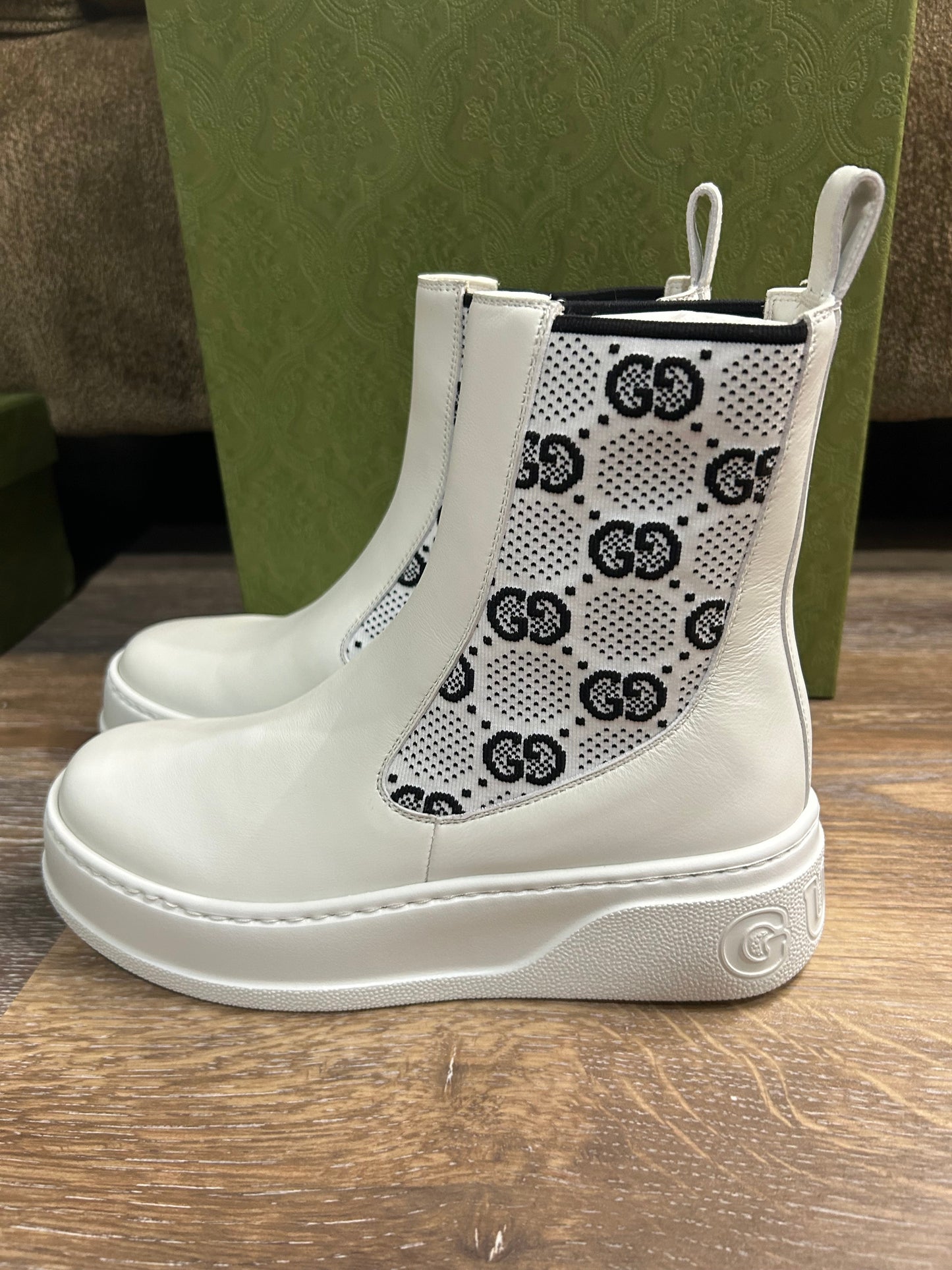 Gucci jersey knit boots (SALE) | Designerfindsforless