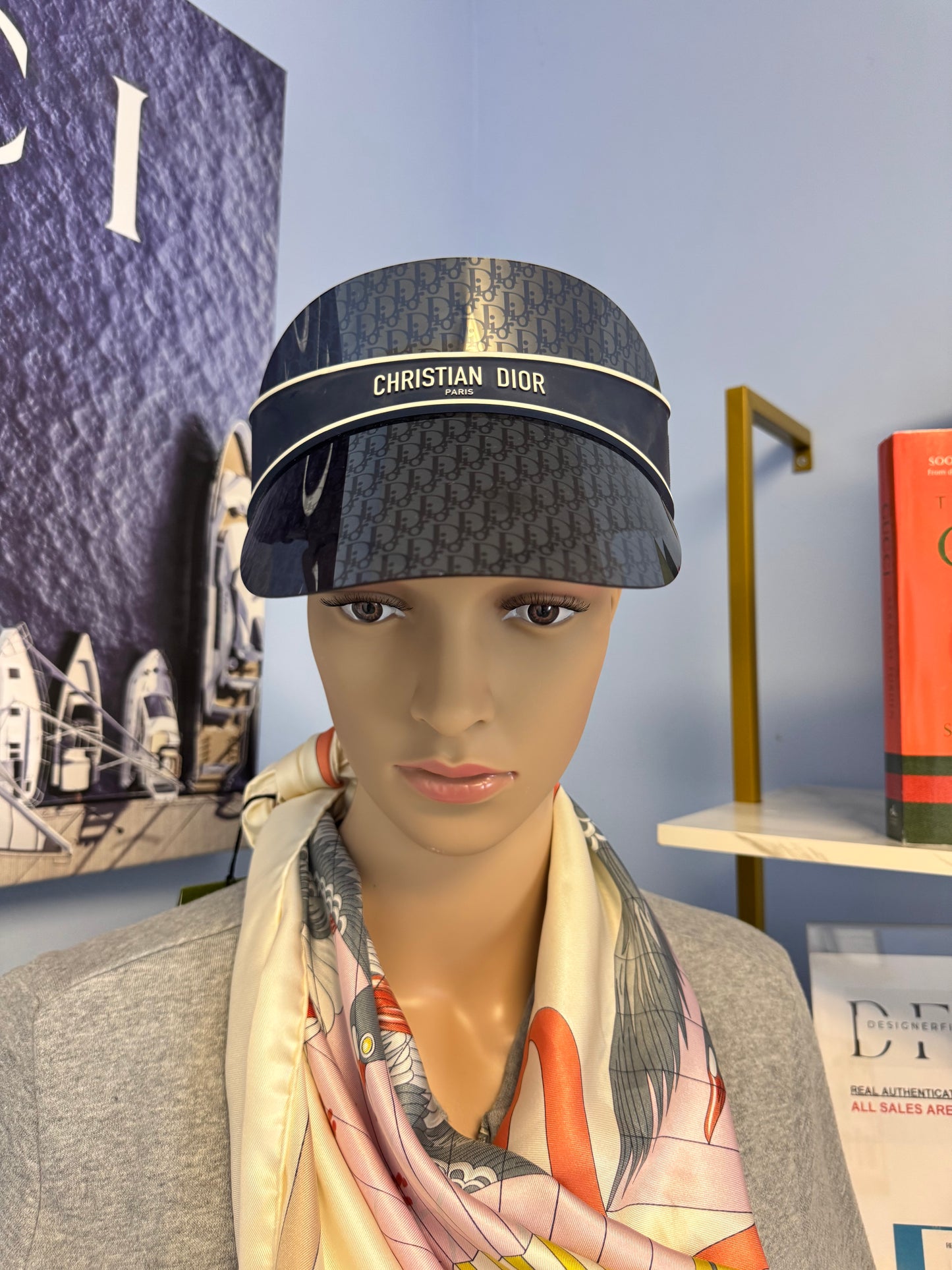 Dior DiorClub VIUBlue Dior Oblique Visor
