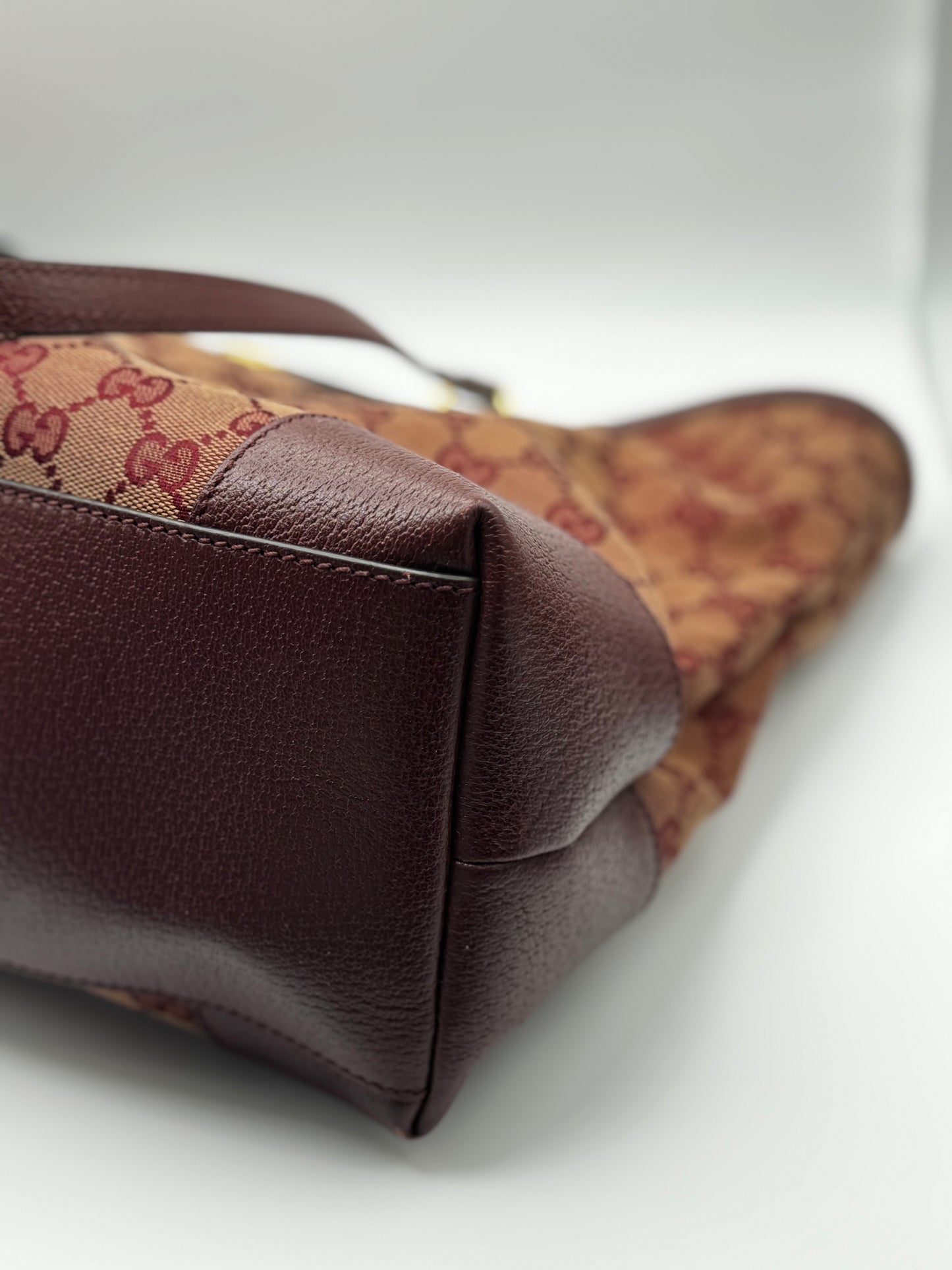 Gucci Ophidia GG Burgundy Medium Tote