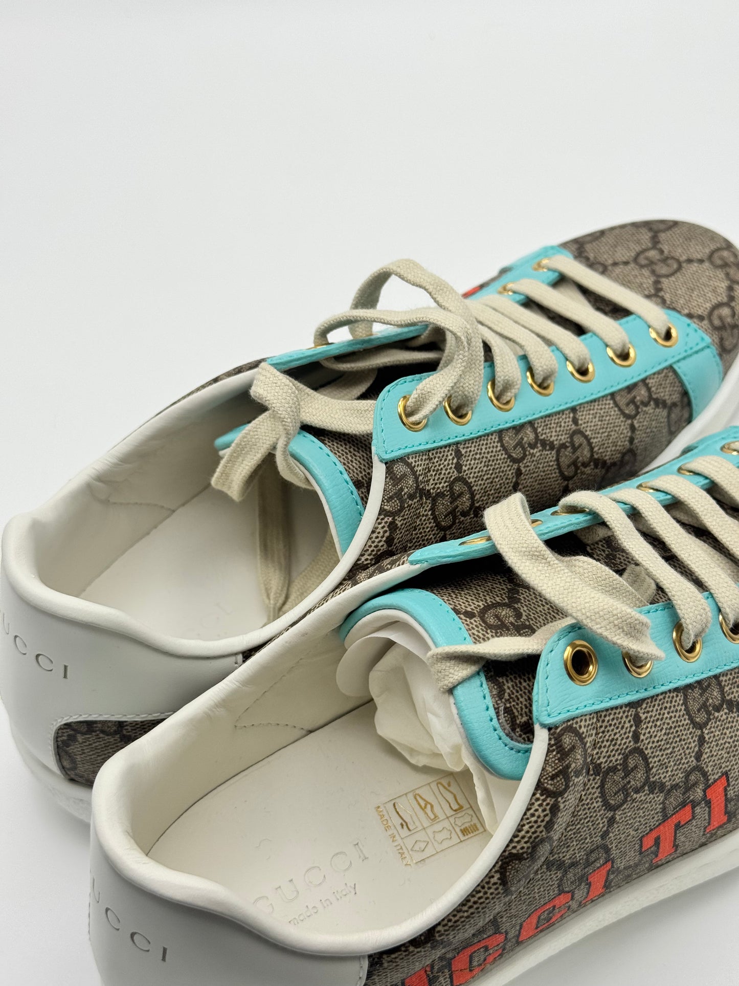 Gucci Women’s “Gucci Tiger” Ace Sneakers 37.5