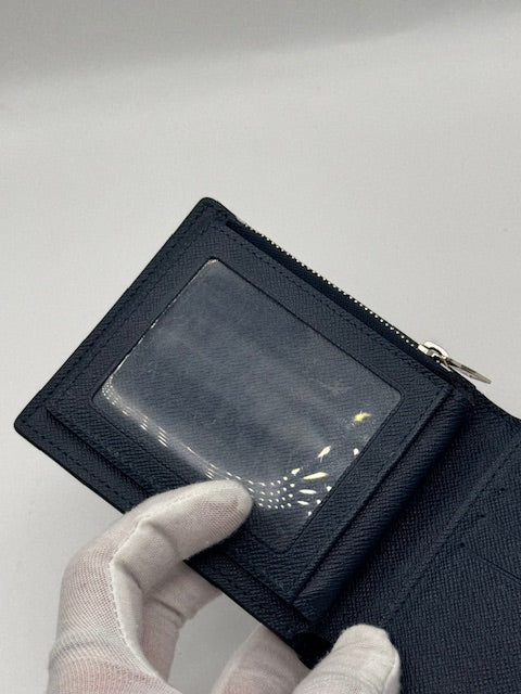 Louis Vuitton Ocean Blue Taiga Bifold Wallet