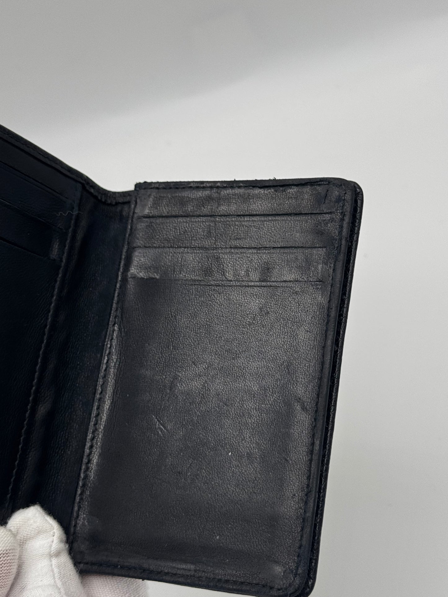 Chanel CC Black Caviar Timeless Card Case