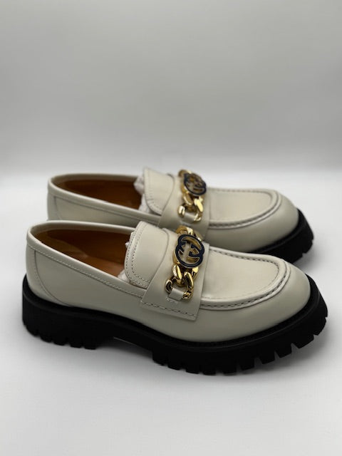 Gucci Interlocking GG Womens Loafers 40