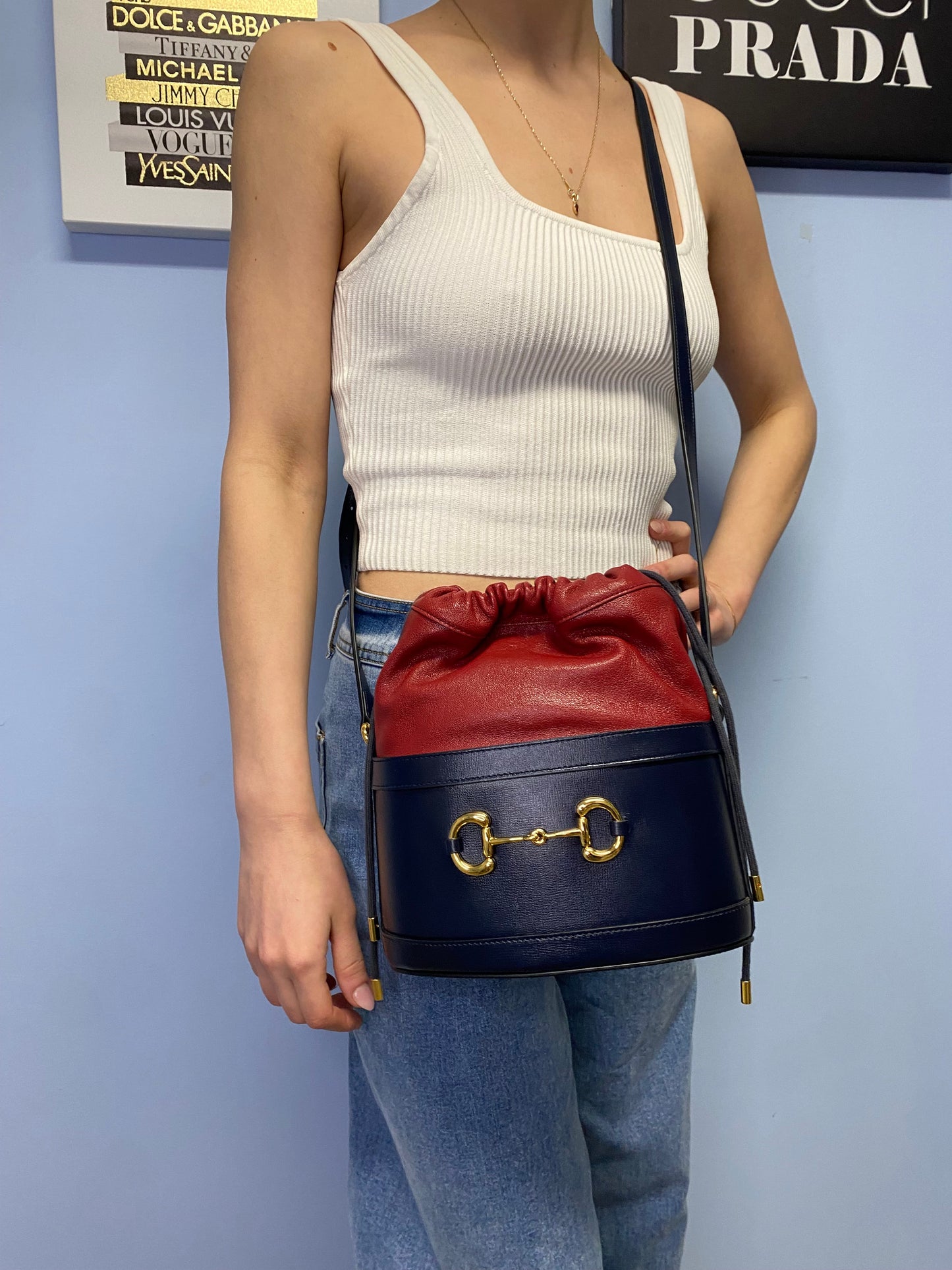 Gucci 1955 Horsebit bucket bag | Designerfindsforless