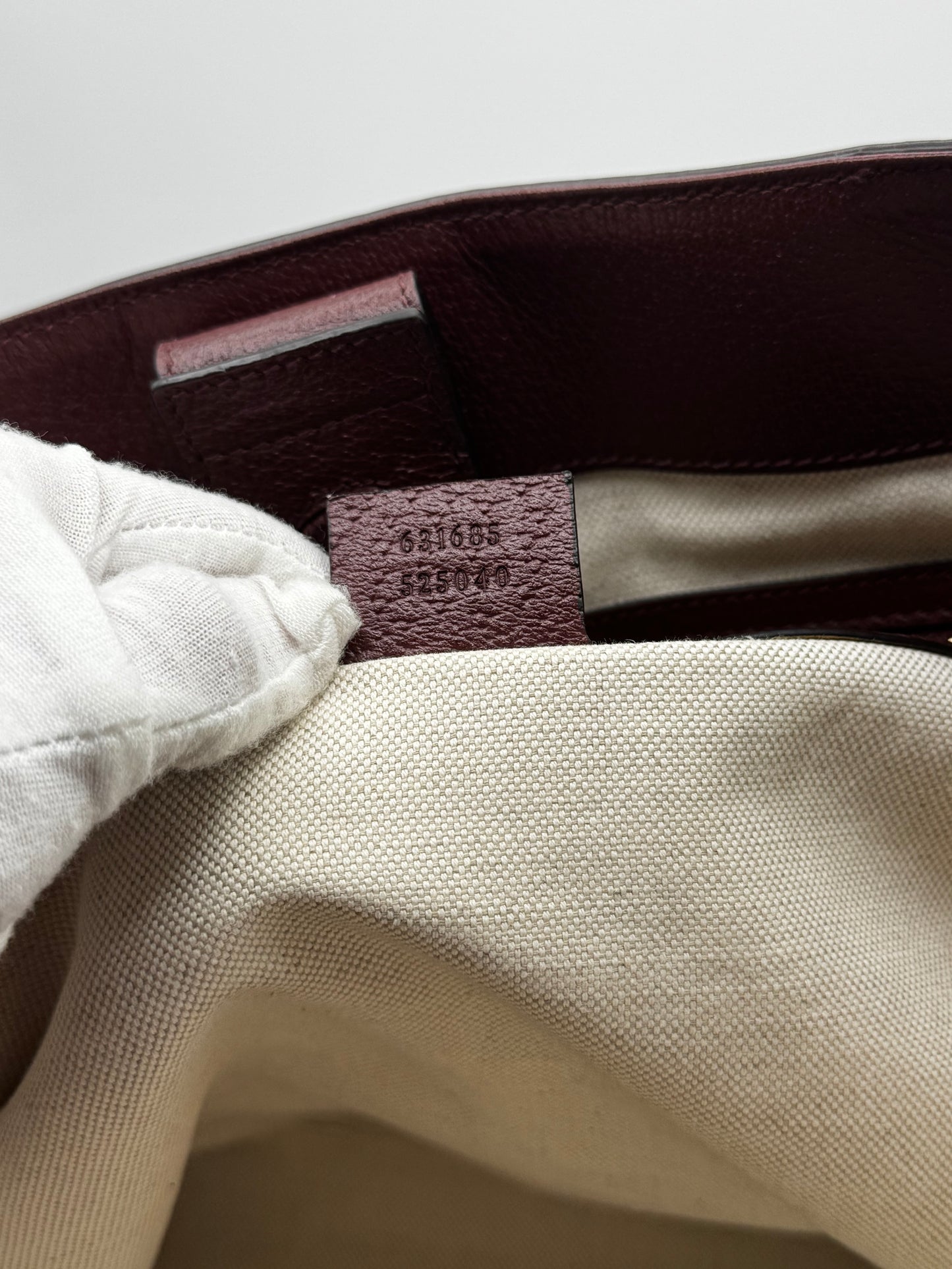 Gucci Ophidia GG Burgundy Medium Tote
