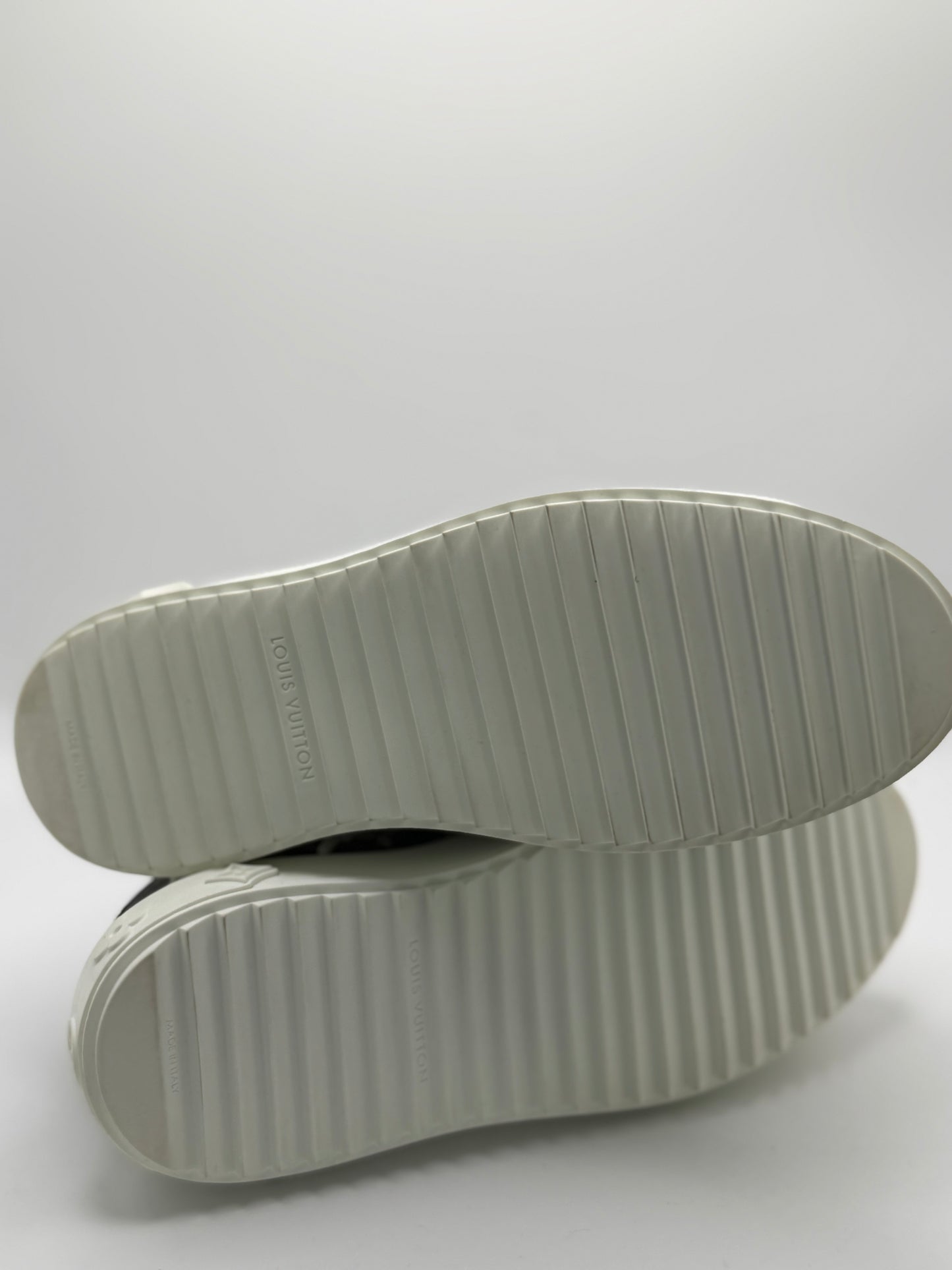 Louis Vuitton Denim Monogram Time Out Sneakers