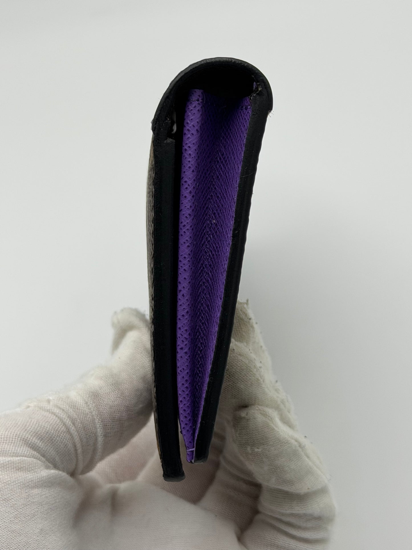 Louis Vuitton Brazza Wallet Macassar Monogram Canvas