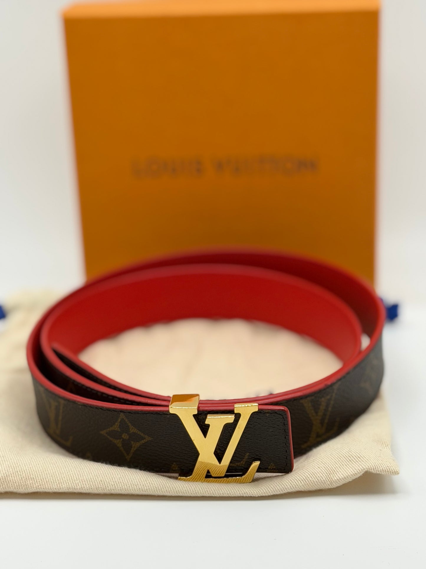 Louis Vuitton LV Initiales 30mm Reversible Belt