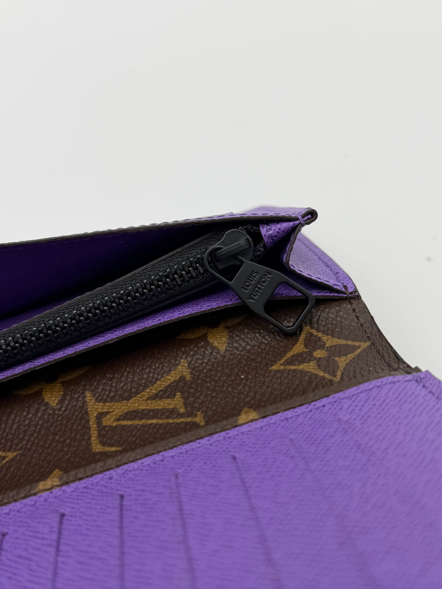 Louis Vuitton Brazza Wallet Macassar Monogram Canvas