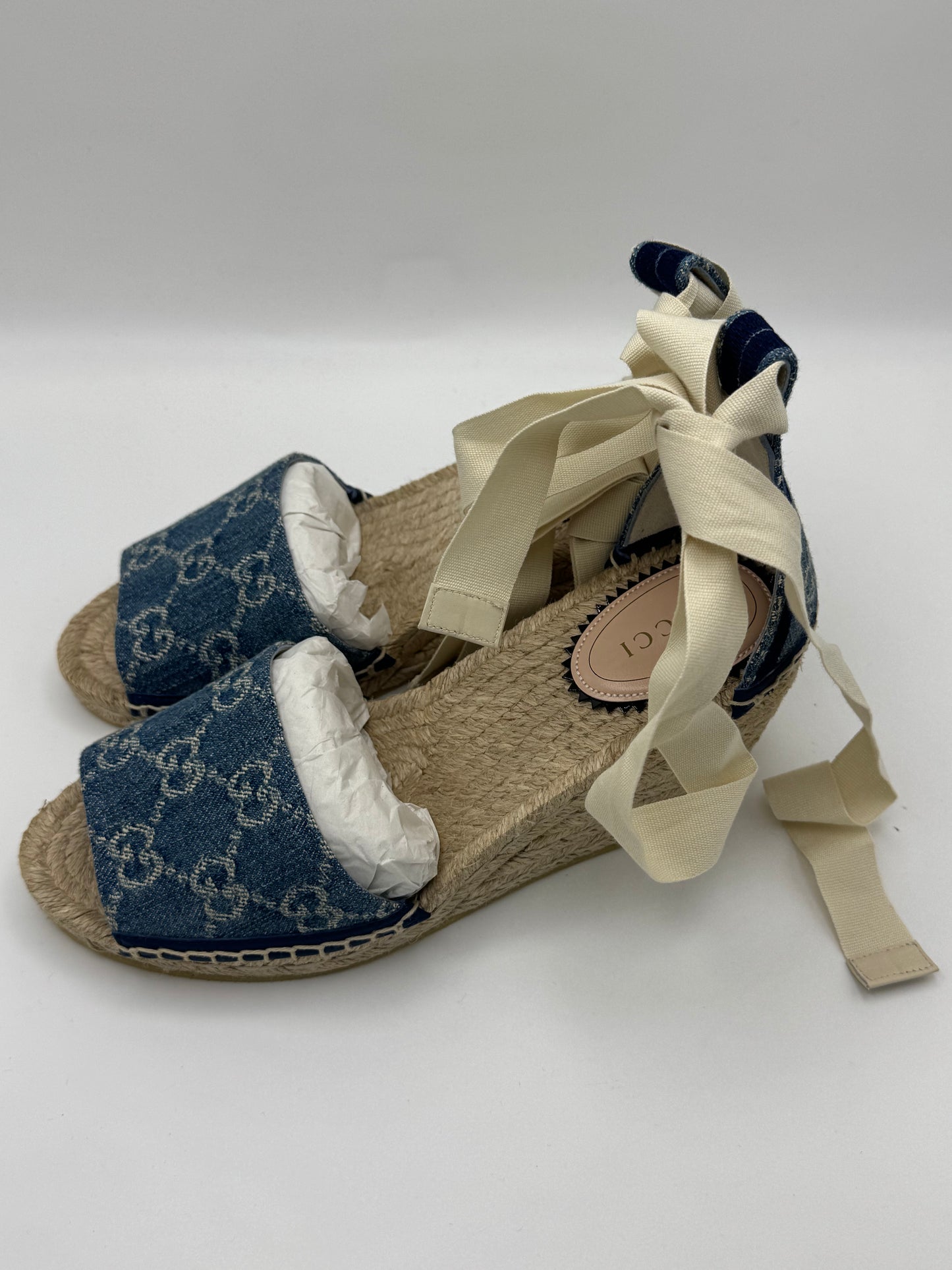 Gucci Women's Denim Espadrilles 36