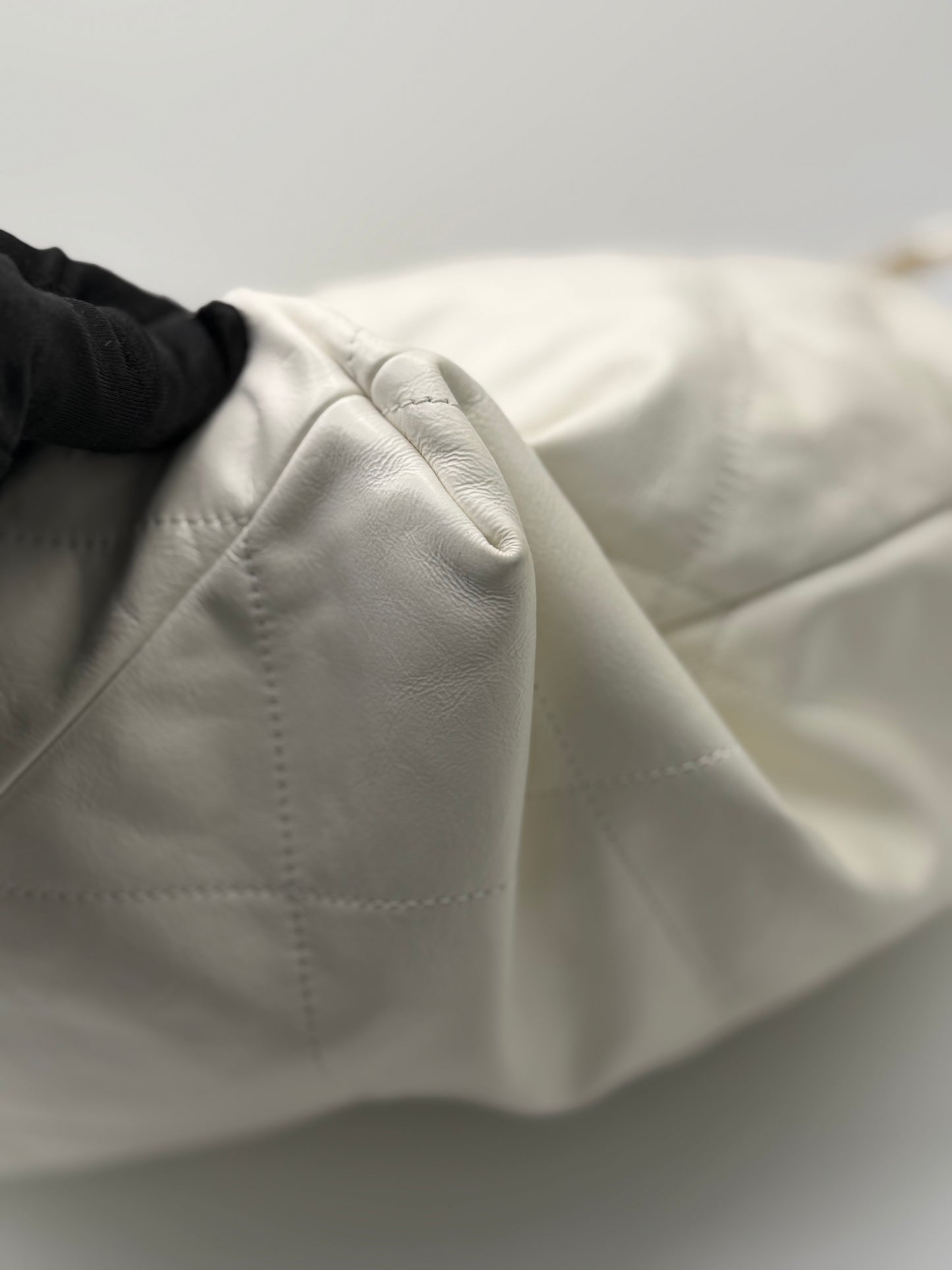 Chanel Shiny Calfskin Quilted Small Chanel 22 White