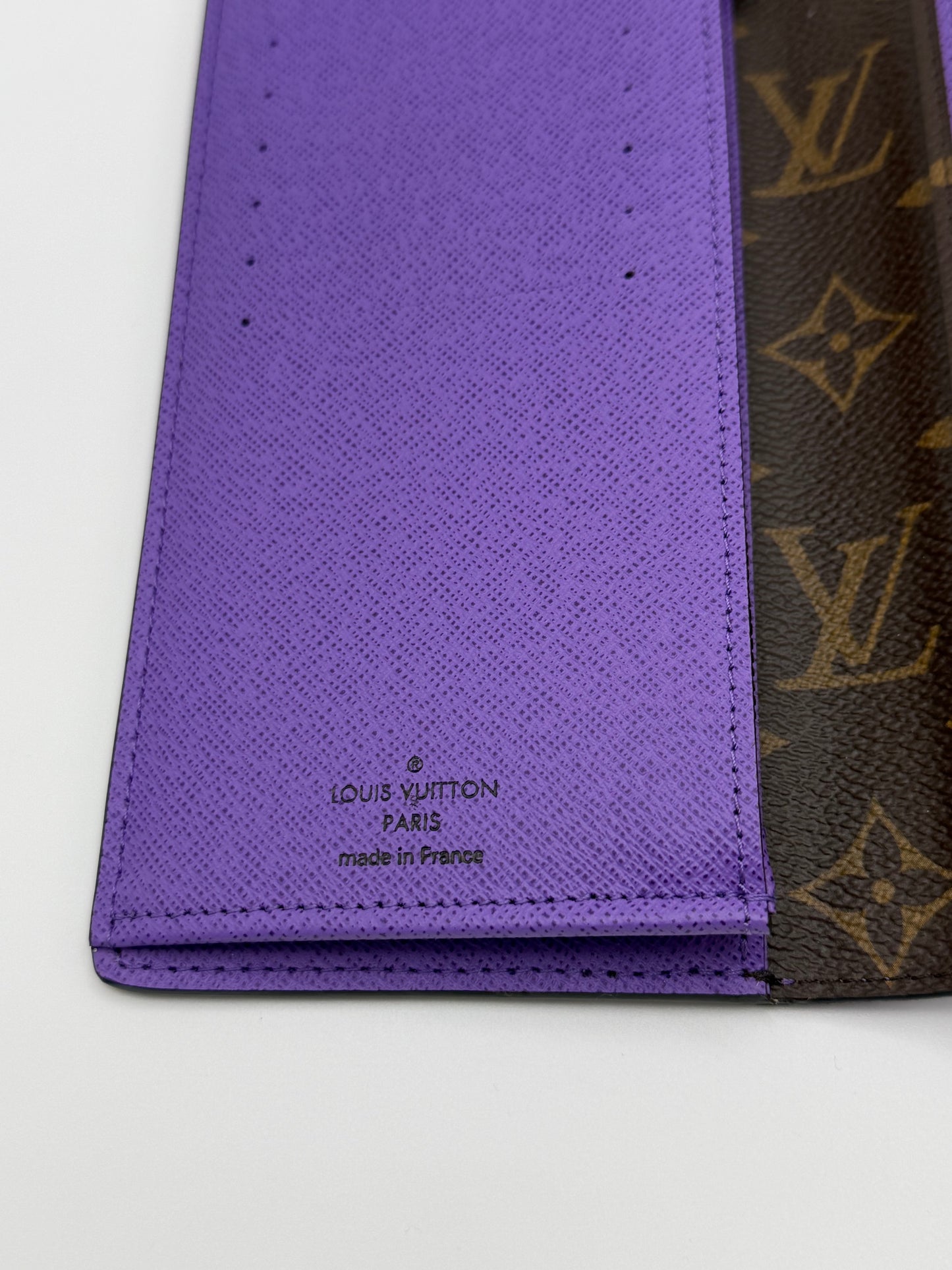 Louis Vuitton Brazza Wallet Macassar Monogram Canvas