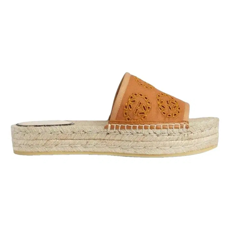 Gucci Women's espadrille
sandal with Interlocking G 37
