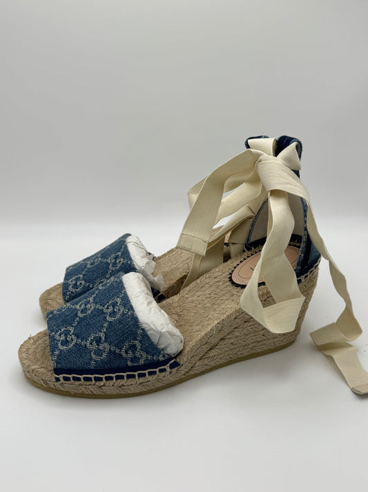 Gucci Women's Denim Espadrilles 36