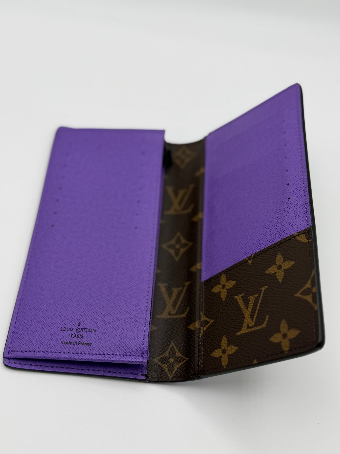 Louis Vuitton Brazza Wallet Macassar Monogram Canvas