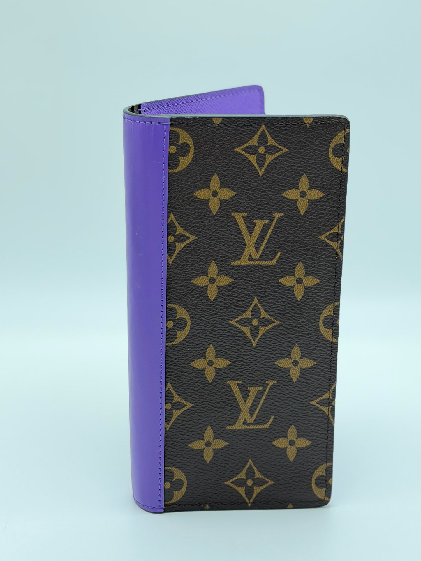 Louis Vuitton Brazza Wallet Macassar Monogram Canvas