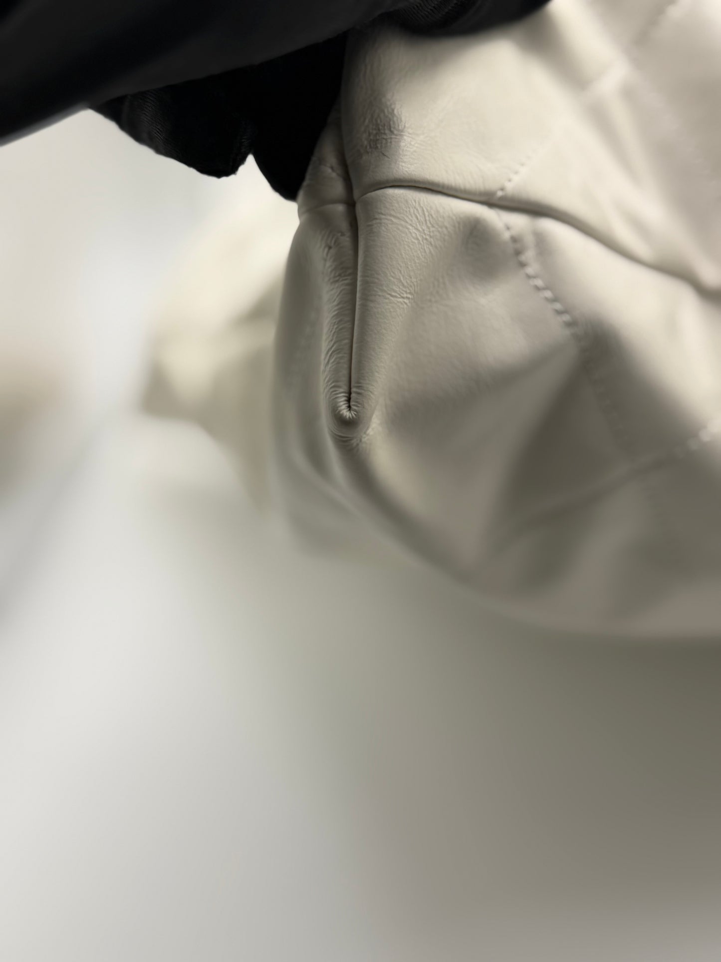 Chanel Shiny Calfskin Quilted Small Chanel 22 White