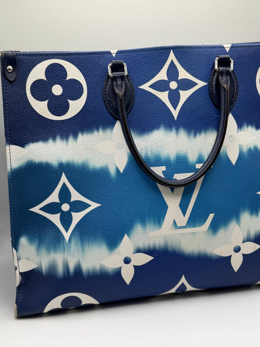 Louis Vuitton Monogram Escale Onthego GM Blue