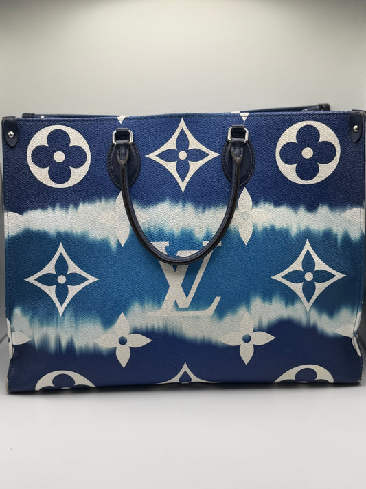 Louis Vuitton Monogram Escale Onthego GM Blue