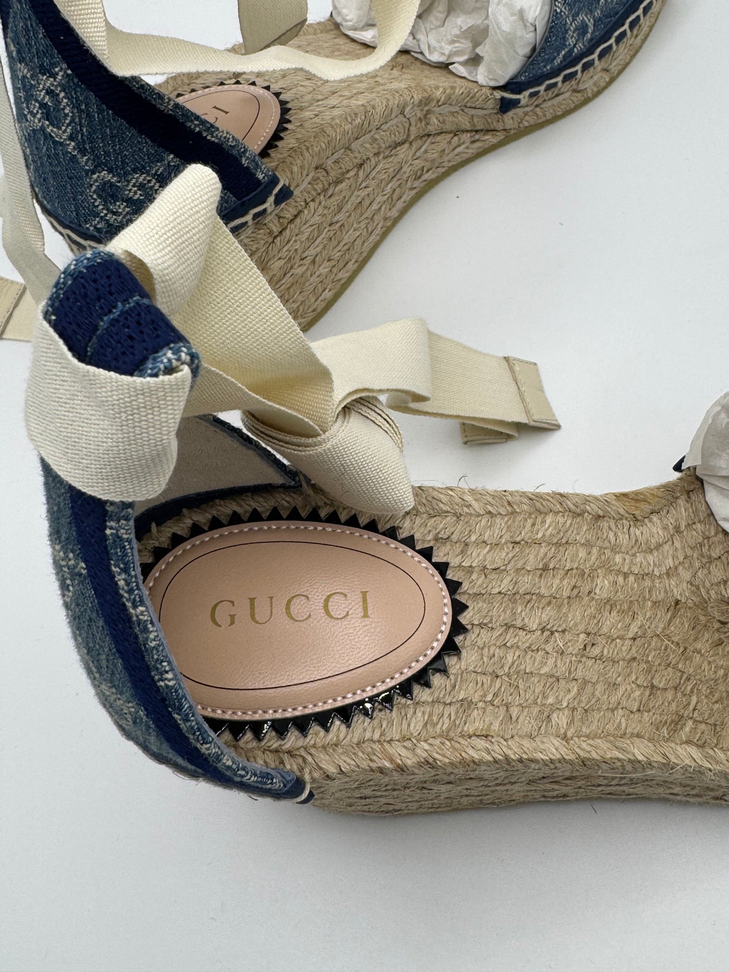 Gucci Women's Denim Espadrilles 36