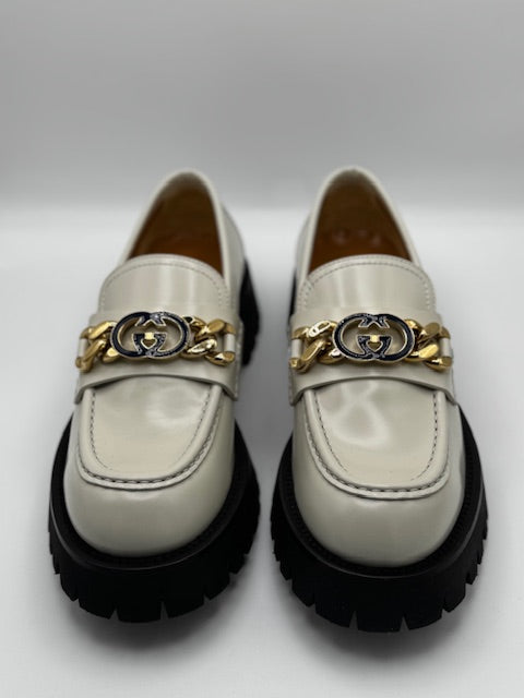 Gucci Interlocking GG Womens Loafers 40