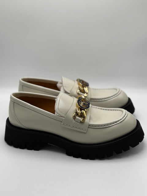 Gucci Interlocking GG Womens Loafers 40