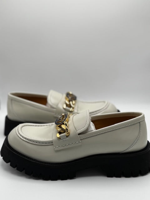 Gucci Interlocking GG Womens Loafers 40