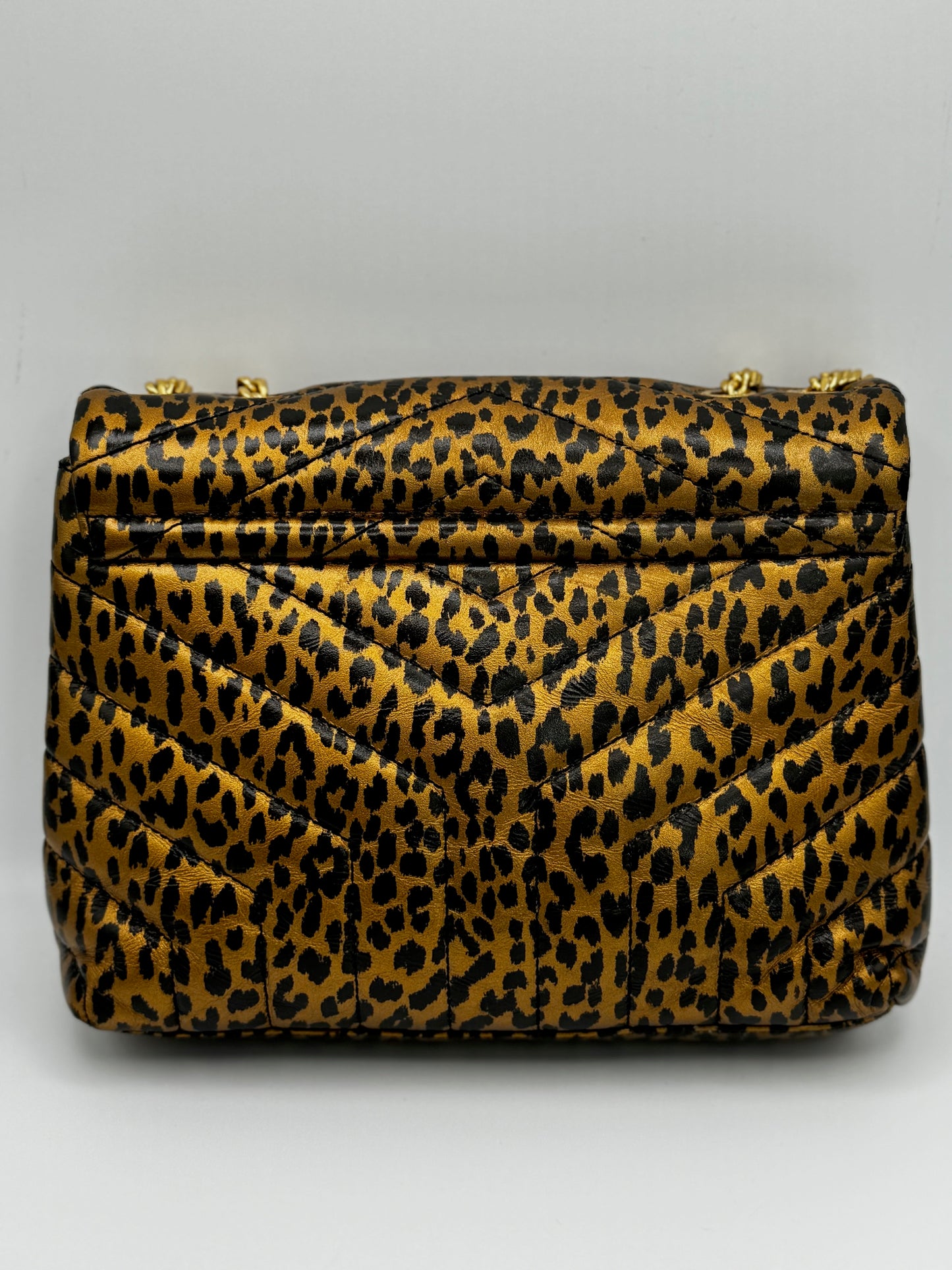 Saint Laurent Small Lou Lou Leopard