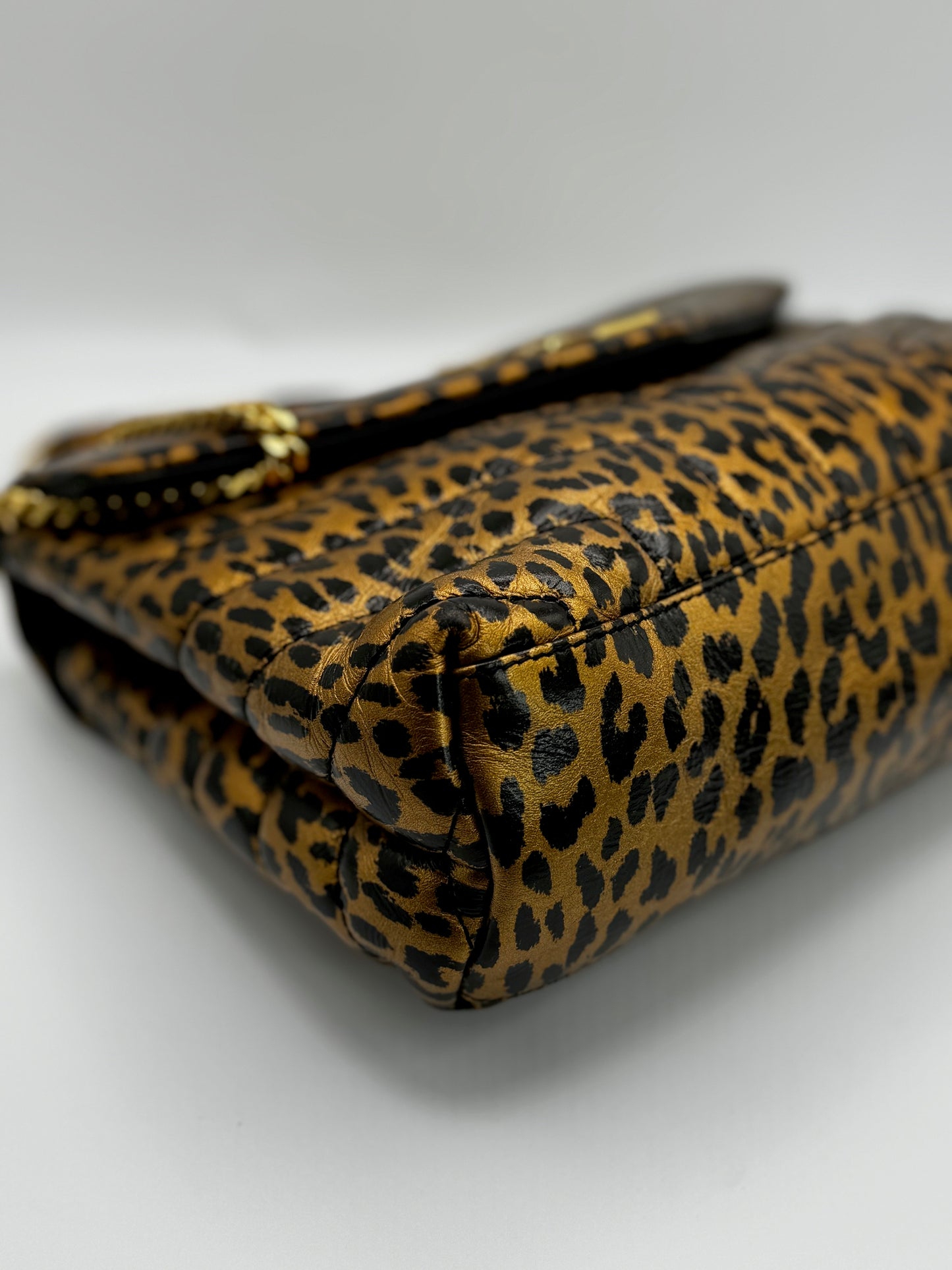 Saint Laurent Small Lou Lou Leopard